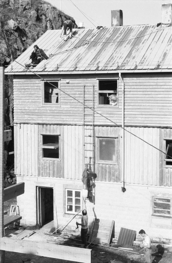 Roofing work 1987 - Brygge, building no. 65