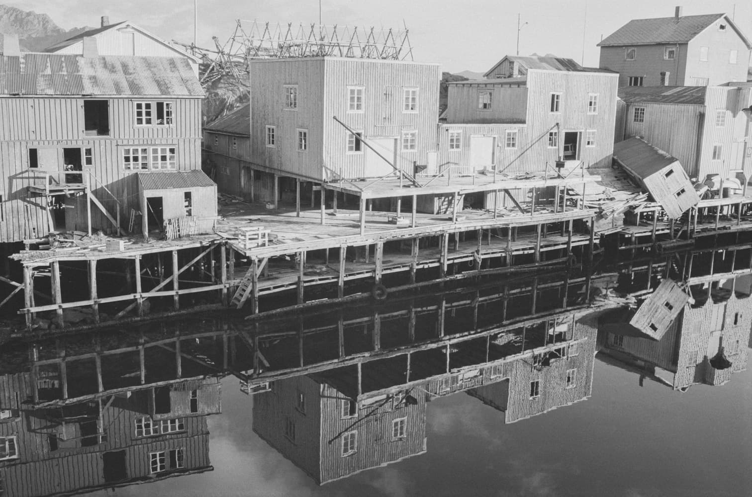 Nyksund images − View from an upper floor of building 54.