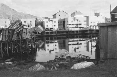 Nyksund images − Unbuilt area in Nyksund harbour.